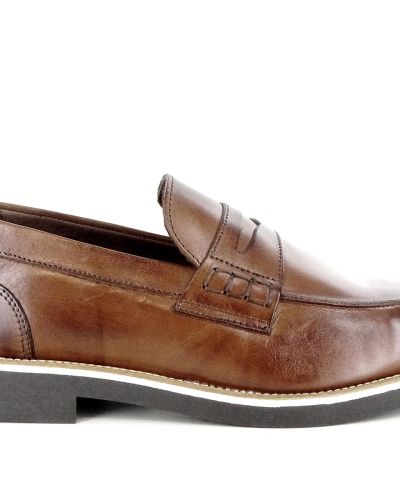 ESSEFFE 014PELLE MOCASSINO UOMO