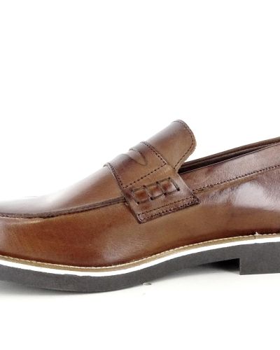 ESSEFFE 014PELLE MOCASSINO UOMO